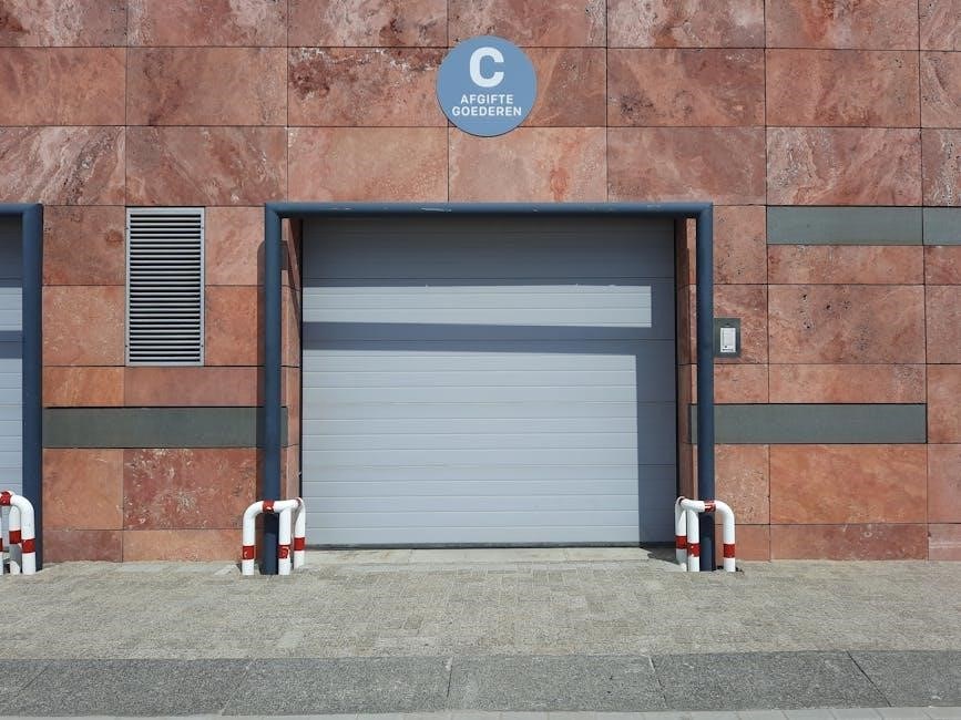 craftsman garage door opener manual